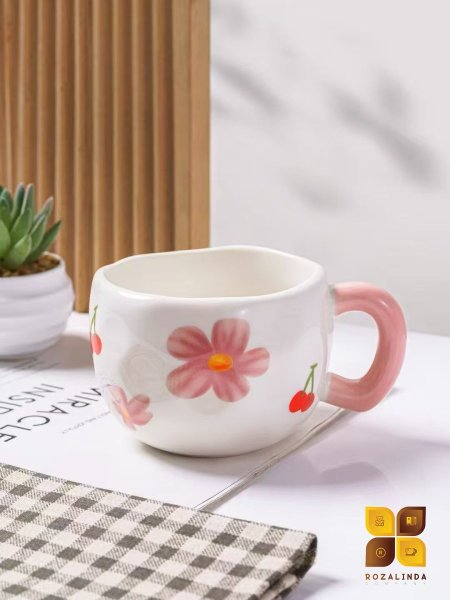 كرز مع ورد