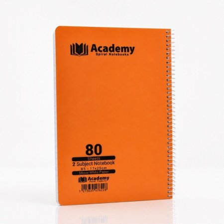 دفتر سلك 2 موضوع وسط B5