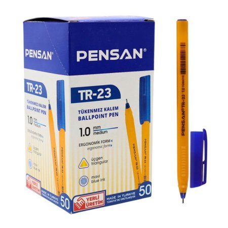 قلم حبر أزرق TR-23 علبة تحتوي 50 قلم